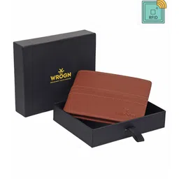 WROGN Men Leather RFID Two Fold Wallet-image-69