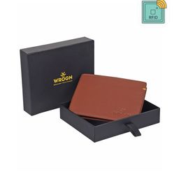 WROGN Men Leather RFID Two Fold Wallet-14