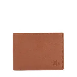 Designer Bugs Men Tan Textured Leather Two Fold Wallet-image-11