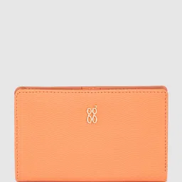 Baggit Women Micro Checks Textured PU Two Fold Wallet-image-90
