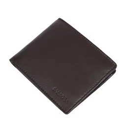 Sassora Unisex Leather Two Fold Bi-Fold Wallet image 3