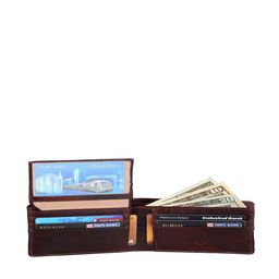 Walrus Men Leather Two Fold Wallet With SIM Card Holder image 3