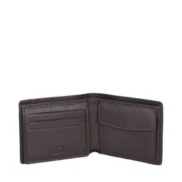 Sassora Unisex Leather Two Fold Bi-Fold Wallet image 4