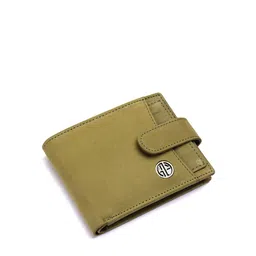 HAMMONDS FLYCATCHER Men Olive Green Leather Two Fold Wallet-image-57