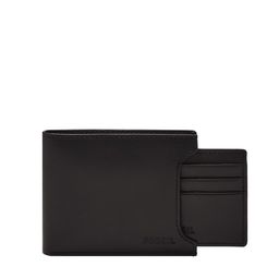 Fossil Men Leather Two Fold Wallet with SIM Card Holder-16