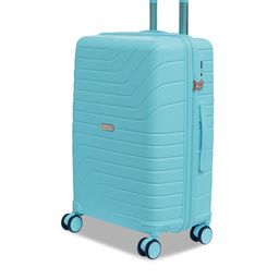 ROMEING Tuscany Turquoise Blue Hard-Sided Medium Trolley Suitcase-image-25
