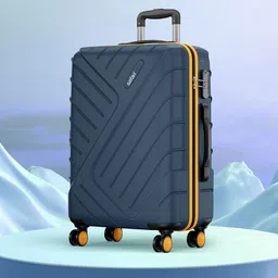 Safari Accent Polycarbonate 8 wheel Hard Large Trolley Suitcase 76 cm-33