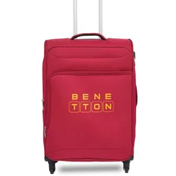 United Colors of Benetton Macau Printed Padded Medium Trolley Bag-50L-image-7
