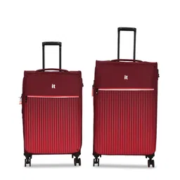 IT luggage the lite Set Of 2 Soft Suitcase Trolley Bag-image-5