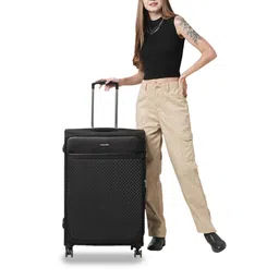 Calvin Klein Check-in Soft Sided Large Trolley Bag image 3