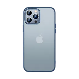 Inbase Luxe Matte Back Cover for Apple iPhone 14 Pro (Anti-Microbial, Blue)-73