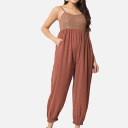 ALL WAYS YOU Embellished Basic Jumpsuit-image-28