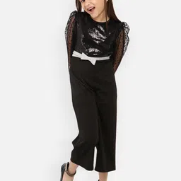 Nauti Nati Girls Basic Jumpsuit With Embellished-image-64
