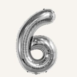 Special You Silver Toned Six Foil Balloon Festive Decor-image-88