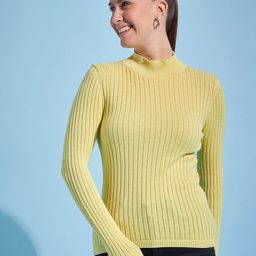 98 Degree North Ribbed Cotton Pullover Sweater-image-89