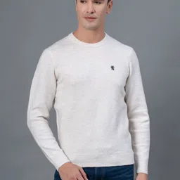 Red Tape Long Sleeves Acrylic Pullover-image-1