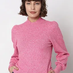 Vero Moda High Neck Pullover Sweater-picture-57