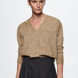 MANGO Women Brown Sustainable Pullover-image-34