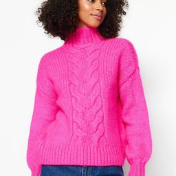 Trendyol Cable Knit Turtle Neck Pullover-45