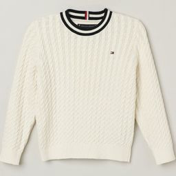 Tommy Hilfiger Boys Self Design Cable Knit Sweater-picture-21