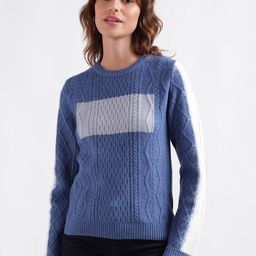 Iconic Cable Knit Round Neck Pullover-picture-23