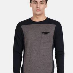t-base Colourblocked Pullover Sweater-image-36