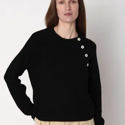 Vero Moda Ribbed Long Sleeves Pullover-image-69