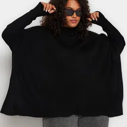 Trendyol Acrylic Mock Collar Pullover Sweaters-44