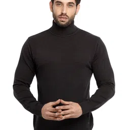 Status Quo Men Brown Acrylic Pullover-image-54
