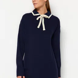 Trendyol Acrylic Longline Pullover-55