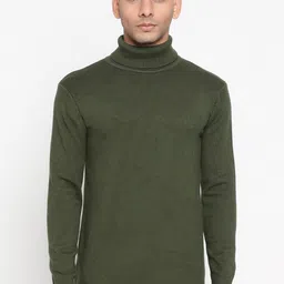 JAVINISHKA Turtle Neck Pullover Sweaters-image-118