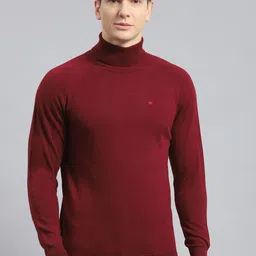 Monte Carlo Turtle Neck Woollen Pullover-picture-0