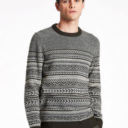 LINDBERGH Men Olive Green & White Printed Pullover-image-83