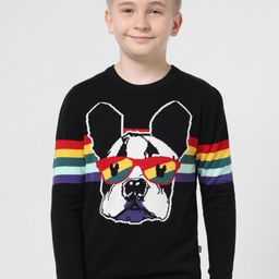 Jack & Jones Junior Boys Graphic Printed Pure Cotton Pullover-picture-35