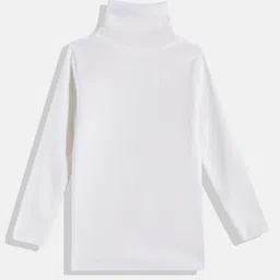 RVK Kids Turtle Neck Ribbed Acrylic Pullover-image-14