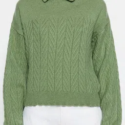 Trendyol Self Design Pullover Sweater image 5