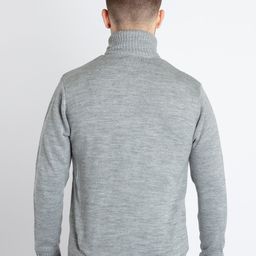 Status Quo Mock Collar Full Sleeve Open Front Sweater image 4