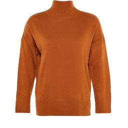 Trendyol Plus Size Mock Collar Acrylic Longline Pullover Sweaters image 2