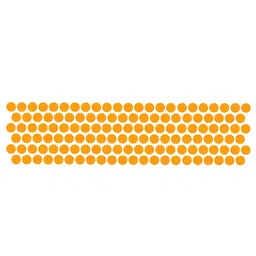 Comet Busters Traditional Designer Bindis - Yellow image 1