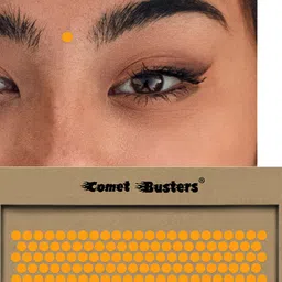 Comet Busters Traditional Designer Bindis - Yellow image 3