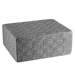 The White Willow Grey Dual Sided Cooling Gel Memory Foam Cube Pillow image 3