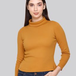 PLUSH PUSH THE FASHION Turtl Neck Top-41