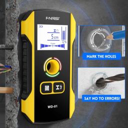FNIRSI WD-01 Wall Detector Scanner 4-in-1 Wall Detector Scanner WD-01 Multi-Function Wall Scanner With Metal Detection For Safe Drilling & Hanging - Yellow - RS8379FNIRSI WD-01 Wall Detector Scanner 4-in-1 Wall Detector Scanner WD-01 Multi-Function Wall Scanner With Metal Detection For Safe Drilling & Hanging - Yellow - RS8379 image 2