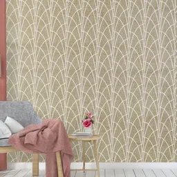 Dakshya Industries Beige Printed Self-Adhesive Wallpaper-image-85