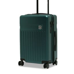 EUME Textured Hard Sided Cabin Trolly Bag-13