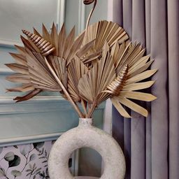 Myntra Elegant Homes Cream-Coloured 1 Pieces Rosmarinus Palm Artificial Flower-image-82