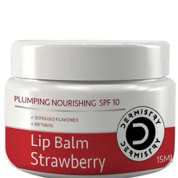 Vigini Dermistry Strawberry Tinted Glossy Plumper Lip Balm SPF 10 - 15ml - Red-46