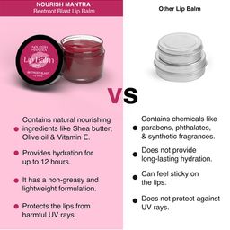 Nourish Mantra Set of 3 Beetroot Blast SPF++ Lip Balm - 12 g each image 4