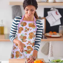 the quirk box Waterproof Plastic Kitchen Apron - Set of 2 - Assorted-picture-34