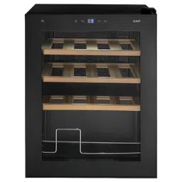 KAFF KWC 42 Litres 16 Bottles Wine Cooler (Child Lock, WC42BW, Black)-image-15